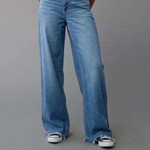 American Eagle Dreamy Drape Wide Leg Jeans